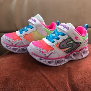 Sketchers Heart Light Tennis Shoes
